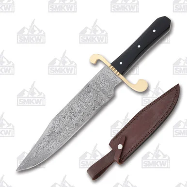 Frost Joseph Rogers & Sons Buffalo Horn Damascus Bowie FRJRS005DBH