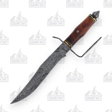 Frost Valley Forge Rosewood Damascus Fighter FRVFD70RW