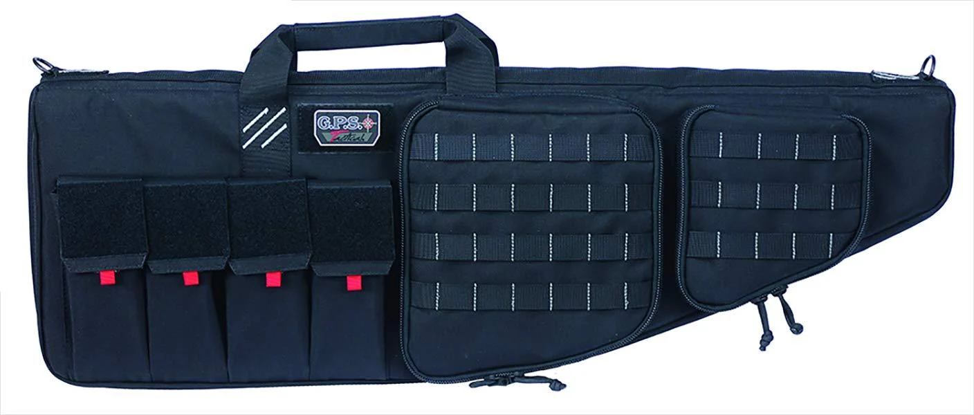 G-Outdoors Tactical AR Case with External Handgun Case – 35″Black