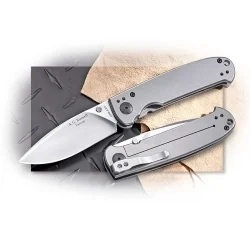 A.G. Russell S30V Acies Titanium Frame Lock