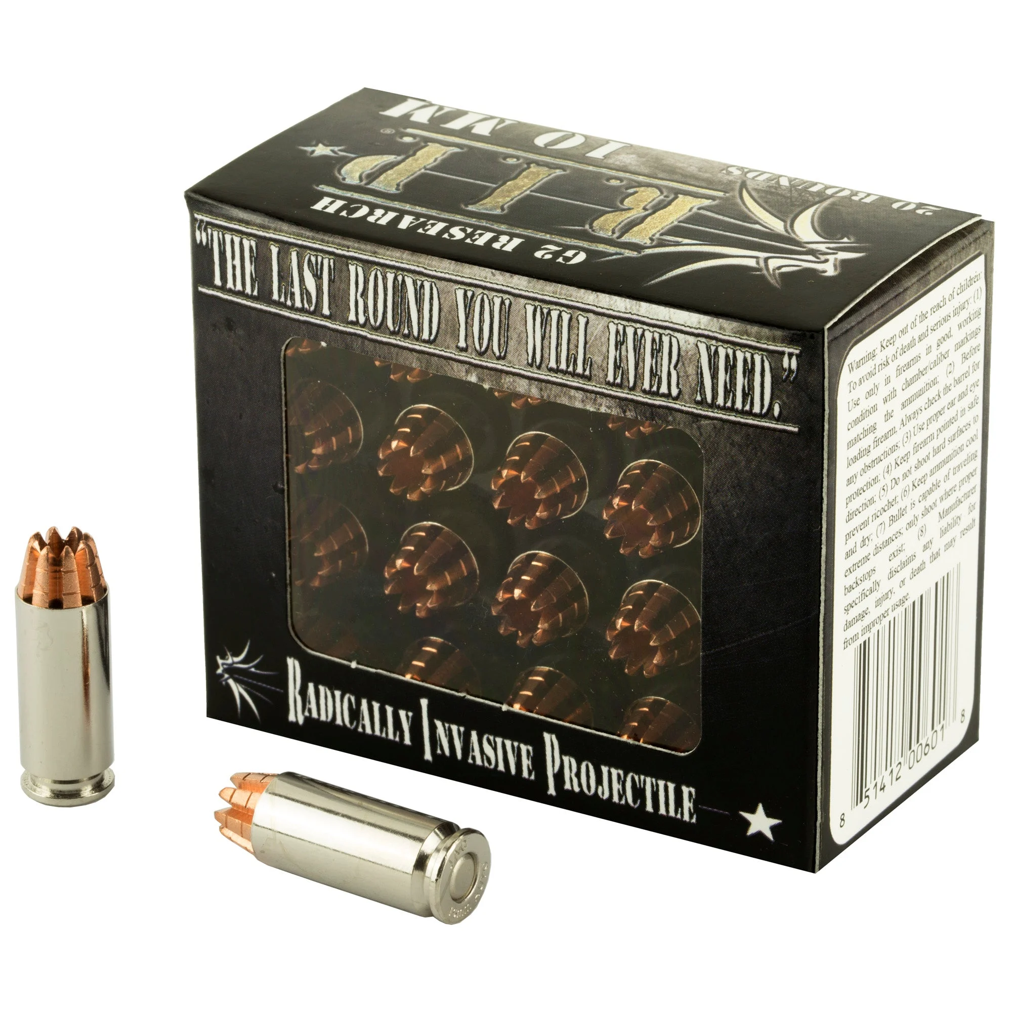G2 Research 6018 RIP Copper Fracturing Hollow Point115 Grain 10mm Auto