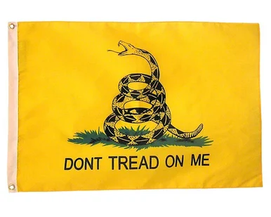 Gadsden Yellow Snake Don't Tread On Me Flag 3x5in FLAG982