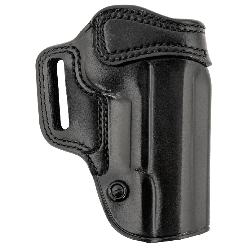 Galco AV212RB Avenger OWB Black Leather Fits 1911 5″ Belt Slide, Right Hand