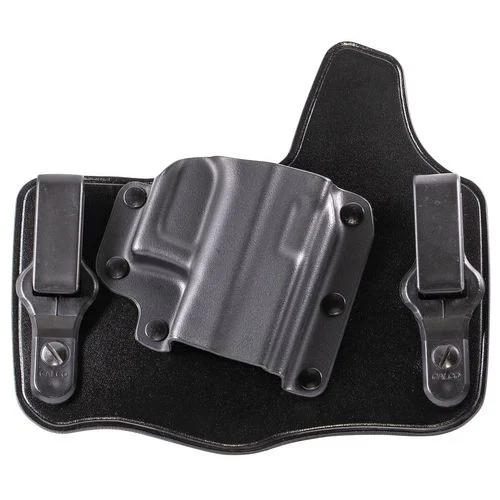 Galco KC800B KingTuk Classic Black Kydex/Leather IWB Fits Glock 43, 43x Right Hand