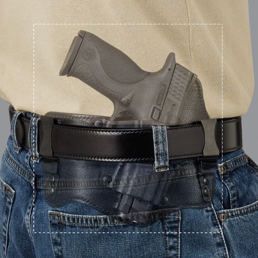 Galco Leather KingTuk IWB Holster, Black, Right Hand, Springfield XD-S
