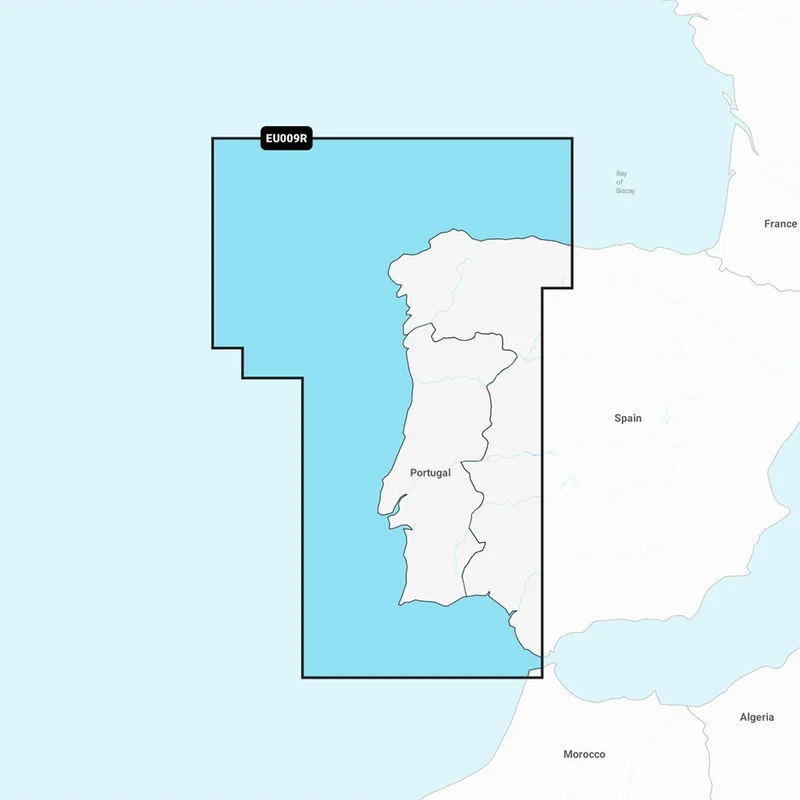 Garmin Navionics+ NSEU009R – PortugalSpain, Northeast – Marine Chart [010-C1236-20]