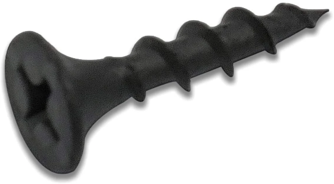 PAM/OMG GCBP7200 #7×2 Phillips Drive Bugle Head Black Phosphate Steel Collated Screws, 1,000/Box