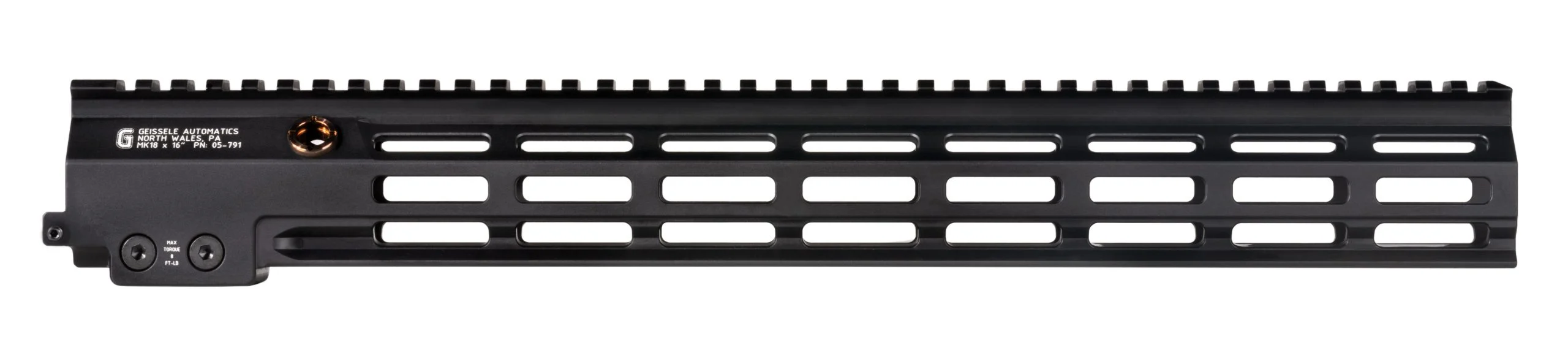 GEISSELE AUTOMATICS LLCMK18 16″ SUPER MODULAR RAILS M-LOK COMPATIBLE