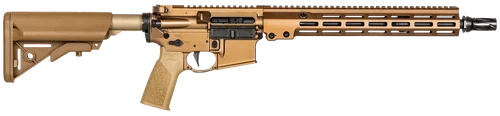 Geissele Super Duty MOD1 5.56 NATO 14.50" Barrel, Desert Dirt Cerakote 13.50" SMR MK16 w/Geissele Center Tab Rail, B5 Enhanced Sopmod Stock, 30 Rd