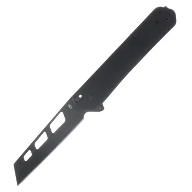 Gerber Spire G10 Assisted Opening Folding Knife Black 2.93in Reverse Tanto G1917