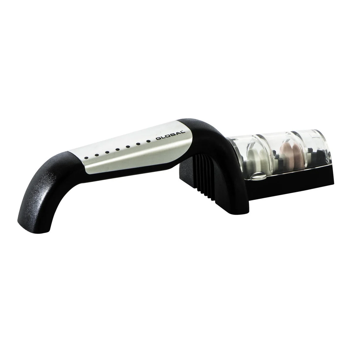 Global 2 Stage Ceramic Water Sharpener – Stainless Steel