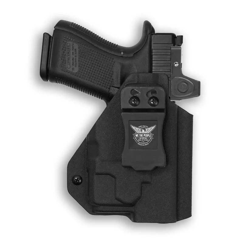 Glock 19/19X MOS with Solofish SL-1091 Light Red Dot Optic Cut IWB Holster