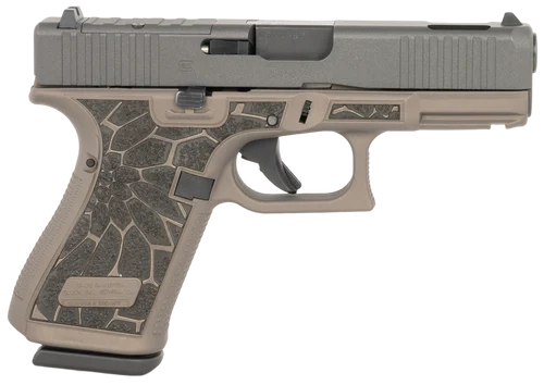 Glock 19 Black-Gold Cerakote, 4" Barrel, 15rd