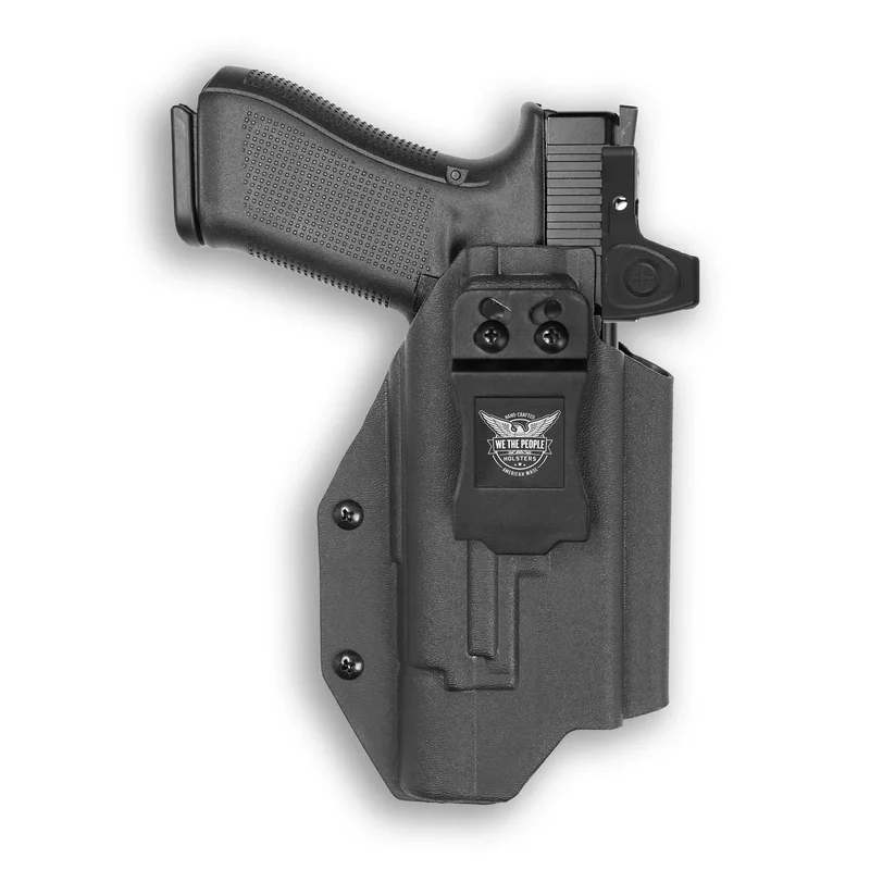 Glock 22 Gen 1-4 MOS with Surefire X300U-A Light Red Dot Optic Cut IWB Holster