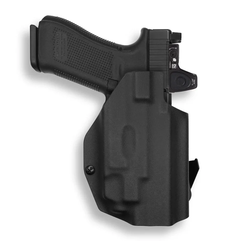 Glock 31 MOS with Streamlight TLR-8/8A Light Red Dot Optic Cut OWB Holster