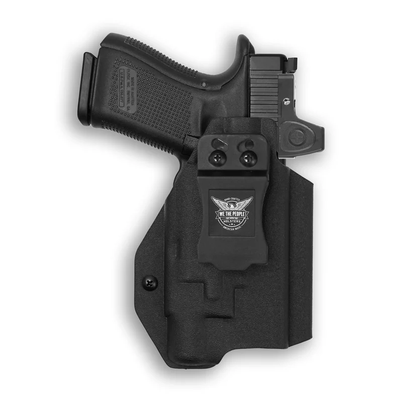 Glock 45 MOS with Streamlight TLR-3 Light Red Dot Optic Cut IWB Holster
