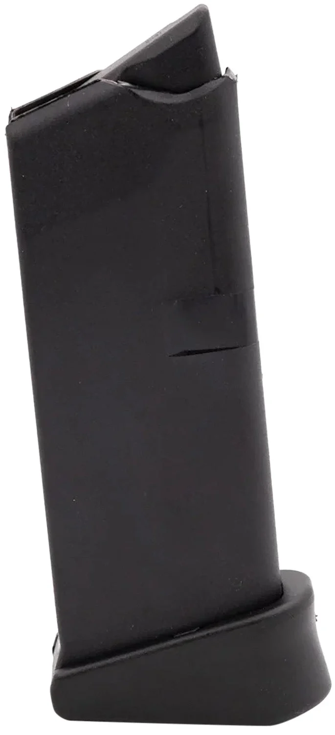 Glock MF08855 G43 Extended 6rd 9mm Luger Black Polymer Handgun Magazine