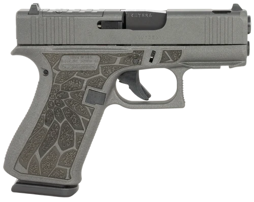 Glock SC 43X 9mm, 3.4" Barrel, Cobalt Cerakote, Textured, 10rd