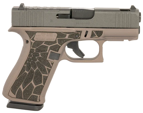 Glock SC 43X 9mm, Black/Gold Cerakote, 10rd