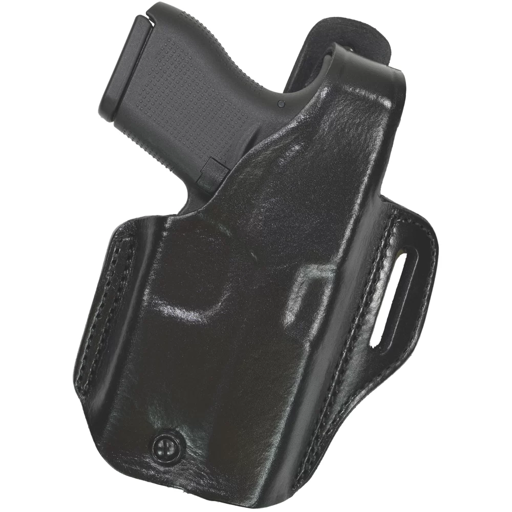 Gould & Goodrich, Right Hand, Low Profile Belt Holster for Glock 43 w/TLR-6