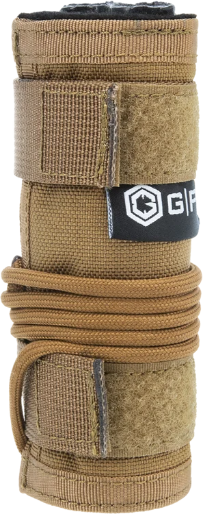 GPS Suppressor Cover, 22 LR, 5", Tan, Nylon Construction