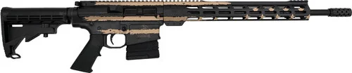 Great Lakes GL-10 308 Winchester, 18" Barrel, ORC Desert Flag, Nitride 10rd