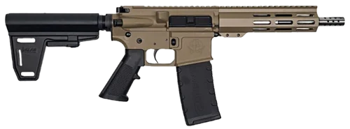 Great Lakes GL15 Flat Dark Earth/SS 223 Wylde, 7.50" Barrel