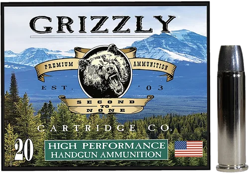 Grizzly Ammo 357Mag 200gr Wide Long Nose Gas Check 20 Per Box