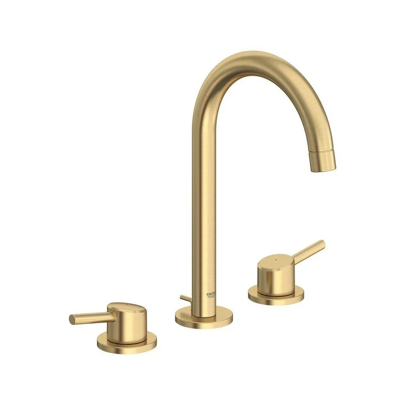 GROHE Concetto Two Handle Widespread Bathroom Sink Faucet in Brushed Cool Sunrise | Ferguson