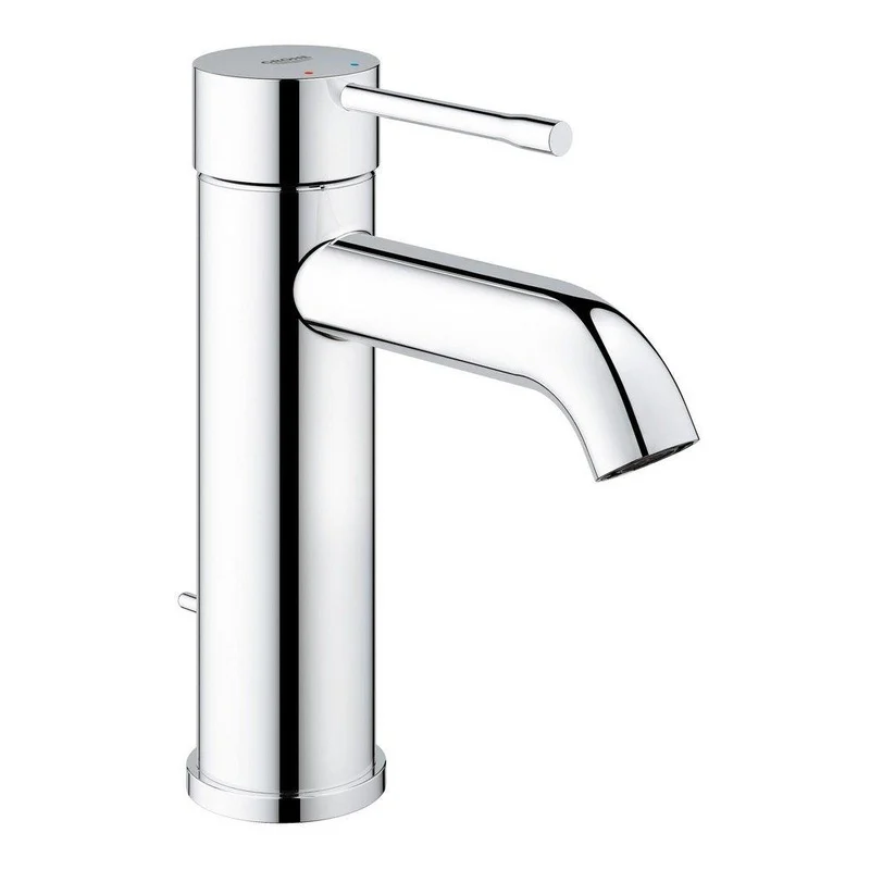 GROHE Essence Single Handle Monoblock Bathroom Sink Faucet in StarLight Chrome | Ferguson