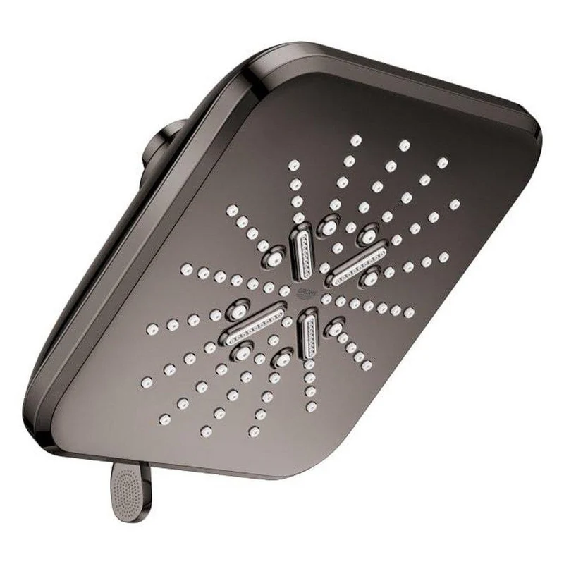 GROHE Rainshower Multi Function Showerhead in Hard Graphite | Ferguson