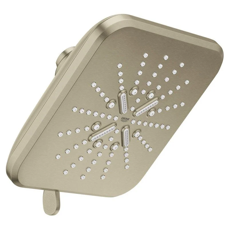 GROHE Rainshower SmartActive Multi Function Showerhead in Brushed Nickel Infinity Finish | Ferguson