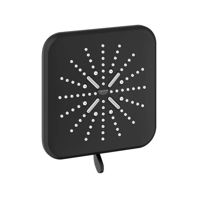 GROHE Rainshower SmartActive Multi Function Showerhead in Matte Black | Ferguson