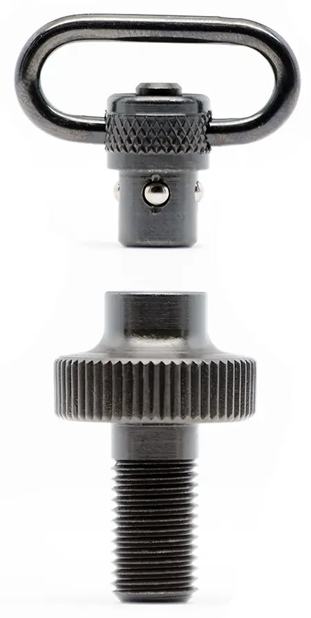 GrovTec US Inc GTSW308 Mag CapShotgun 1″ Push Button Black Oxide Mossberg 500 12 Gauge Steel