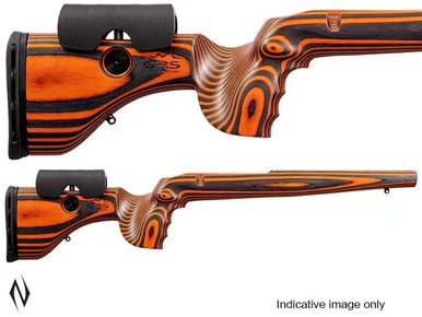 GRS HUNTER LIGHT STOCK TIKKA CTR ORANGE / BLACK