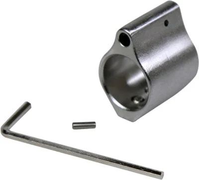 GUNTEC LOW PROFILE GAS BLOCK .750 DIA STAINLESS STEEL