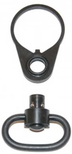 GUNTEC QD SINGLE POINT SLING ADAPTER W/QD SWIVEL BLACK