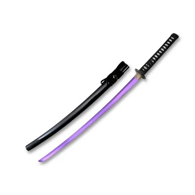 Hand Forged 40" Carbon Steel Purple Katana NTKON17PP