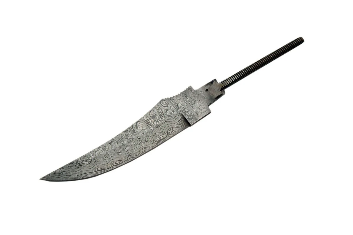 Handmade Custom Damascus Slim Skinner Knife