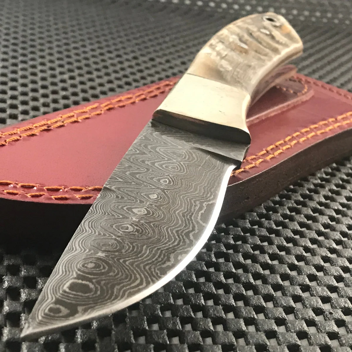 Handmade Custom Teardrop Damascus