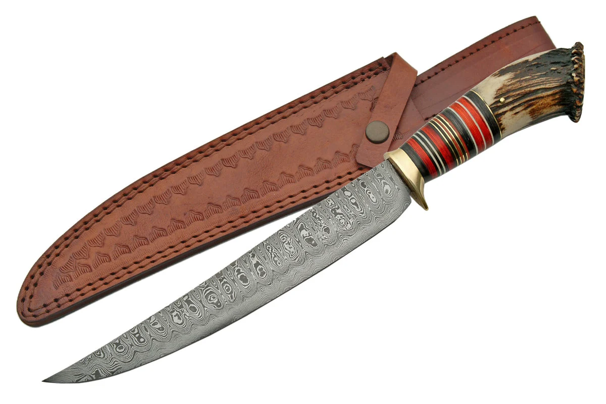 Handmade Damascus Steel Fillet Knife