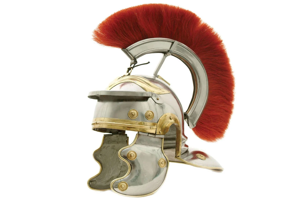 Handmade Roman Centurion Helmet For Sale