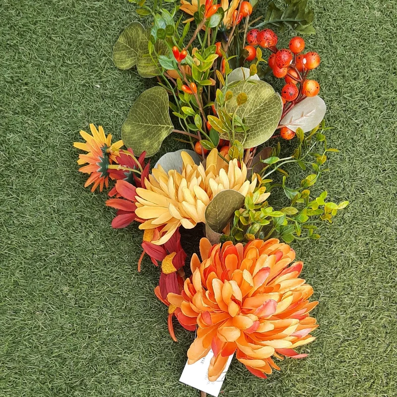 HARVEST ‘MUM BLOOM’ STEM 70CM
