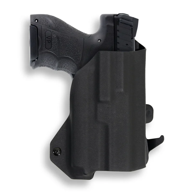 Heckler & Koch VP9SK with Olight PL-Mini 2 Valkyrie OWB Holster