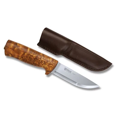 Helle Eggen Curly Birch Fixed Blade HF75