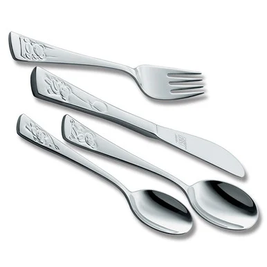 Henckels TWIN Kids 4pc Flatware Set - Teddy 1026657