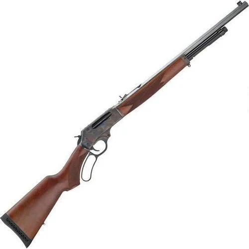 Henry H010CC Color Case Hardened Lever 45-70 Government 22″ 4+1 American Walnut Stk Case Hardened Receiver/Blued Barrel