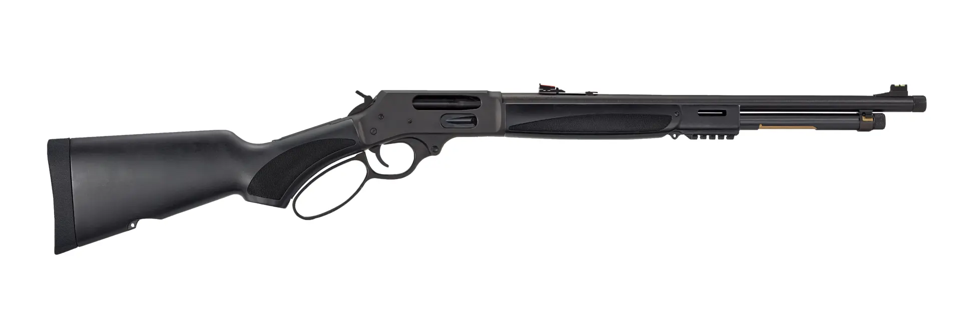 Henry H010X Lever X Model – .45-70 Government, 4+1 Capacity, 19.8″ Barrel, Black Synthetic Stock