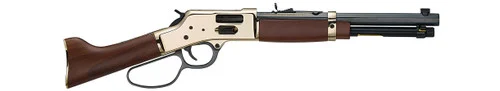 Henry Mares Leg 45 Colt, 12.9" Blued Octagon Barrel, Side Gate, Large Loop, 5rd