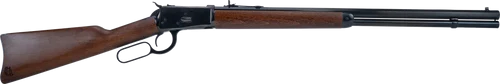 Heritage 92 Ranch Hand 44 Remington Magnum, 24" Barrel, Black Rec, Brazilian Hardwood Furniture, 12rd